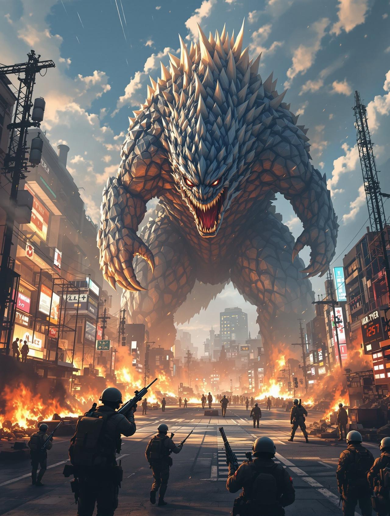 怪兽8号 - 3d动漫高能追番